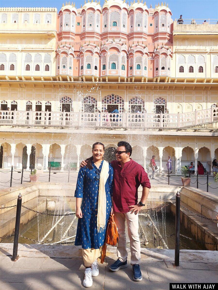 Day 1 – Amer fort, Jaigarh Fort, Hawa Mahal & Choki Dhani : Jaipur, India (Oct’24) 24