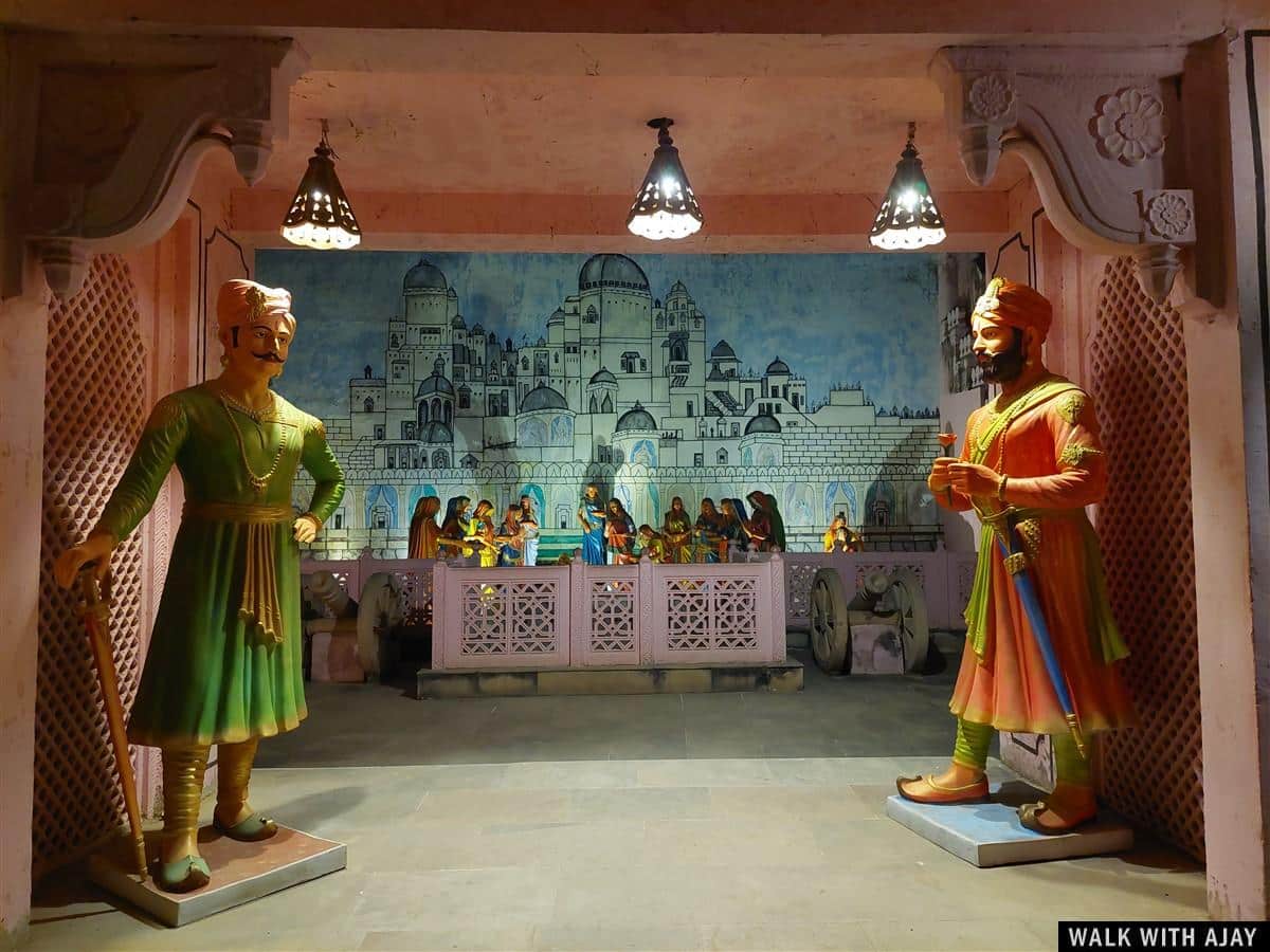 Day 1 – Amer fort, Jaigarh Fort, Hawa Mahal & Choki Dhani : Jaipur, India (Oct’24) 42